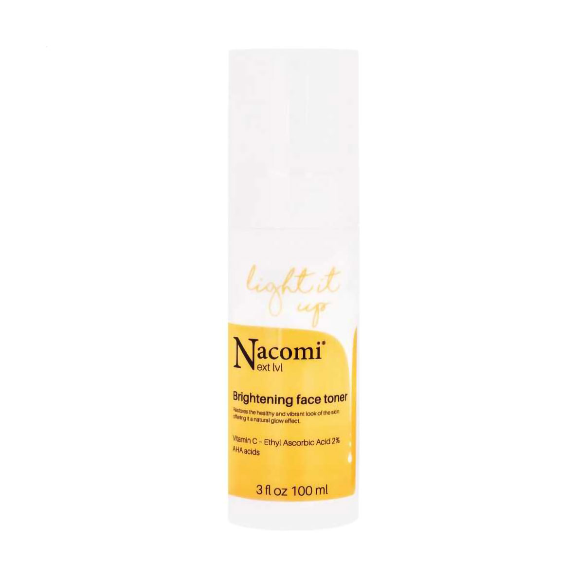 Освітлювальний тонік для обличчя Nacomi Next Level Brightening Face Tonic, 100 мл