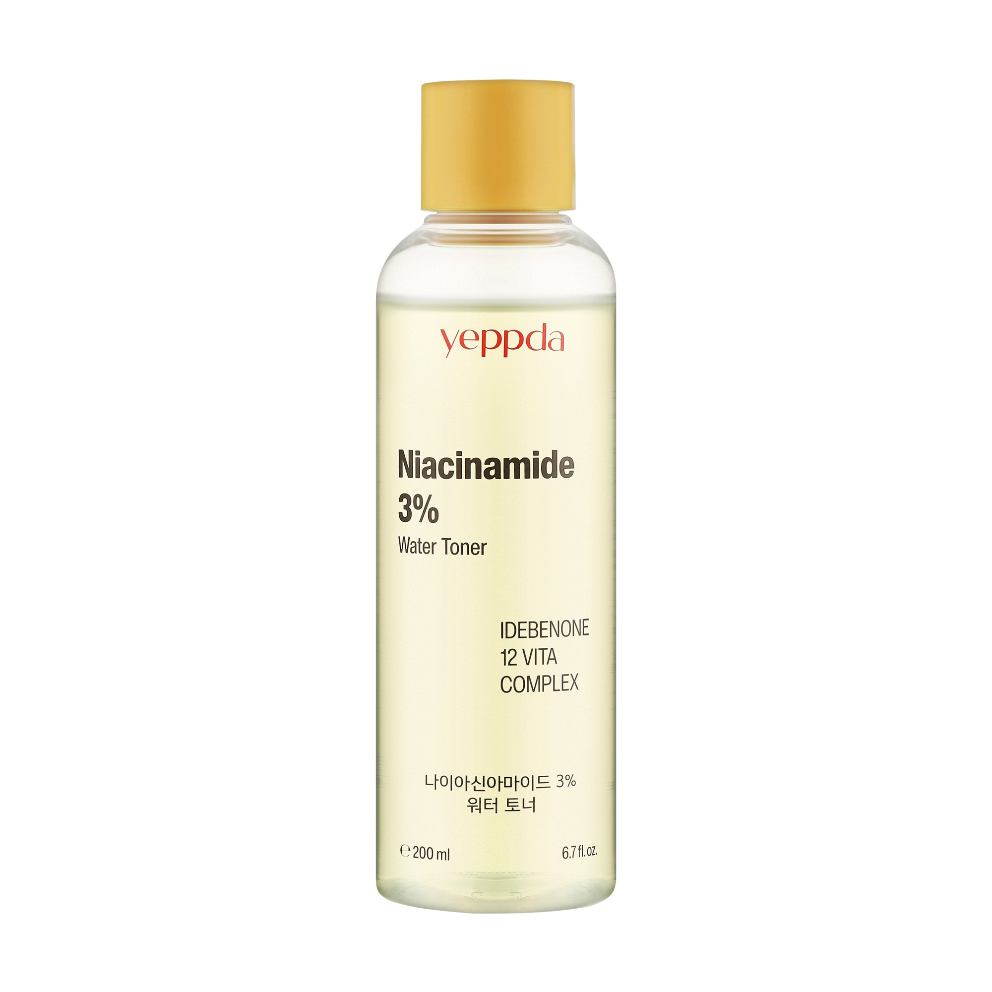 Освітлювальний тонік для обличчя Yeppda Niacinamide 3%, 200 мл